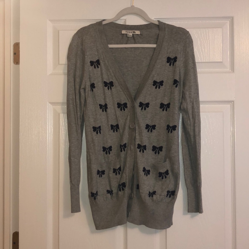 Bow cardigan